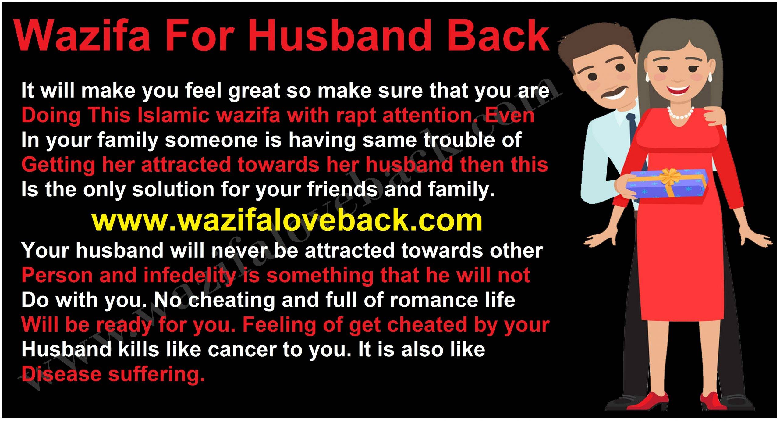 Wazifa For Husband Back