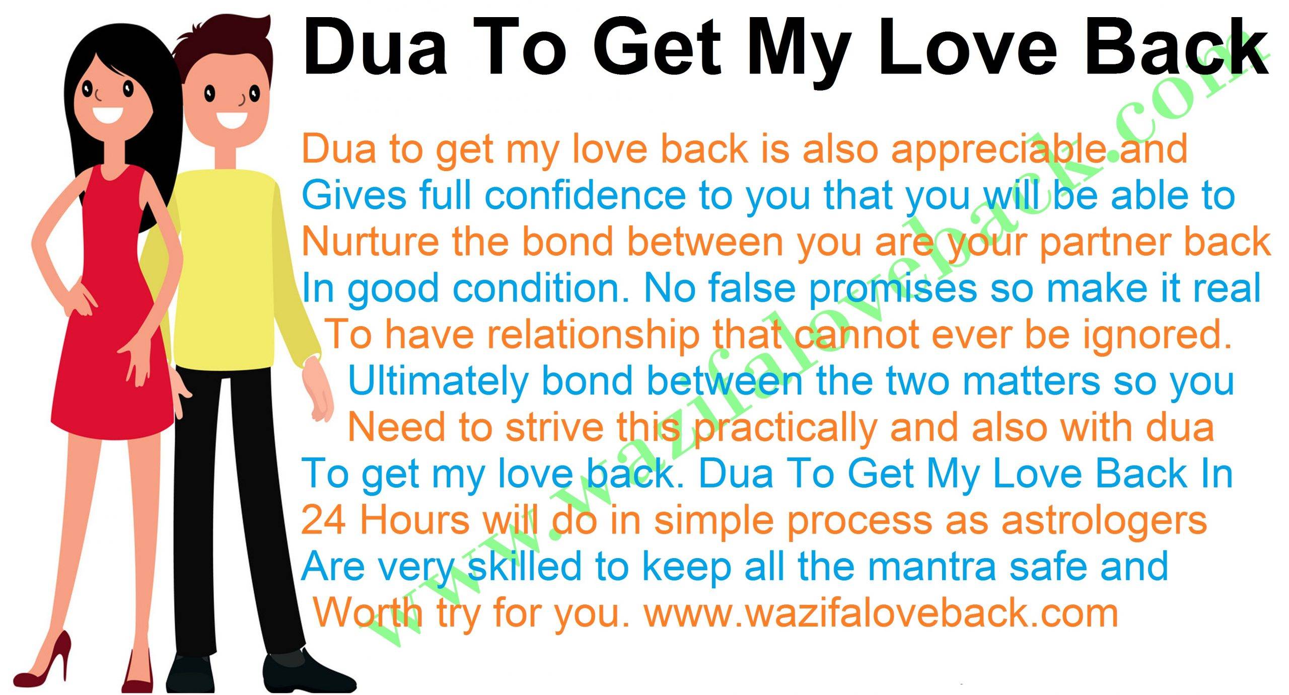 Dua To Get My Love Back