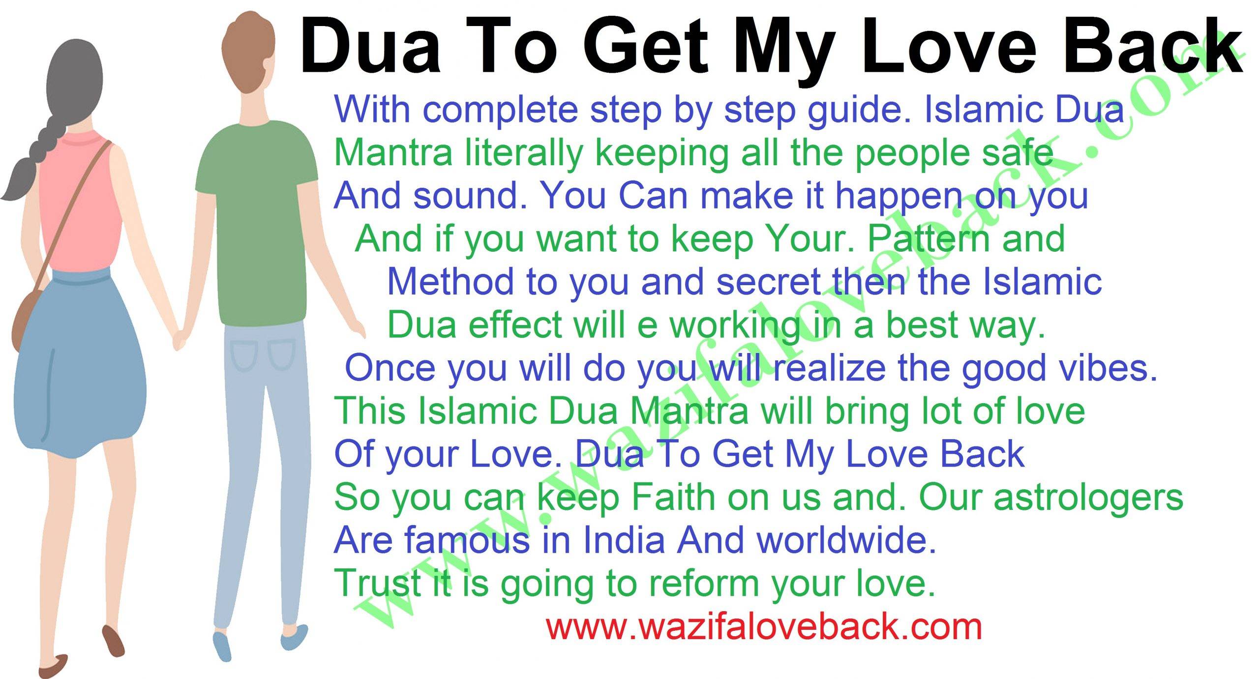 Dua To Get My Love Back