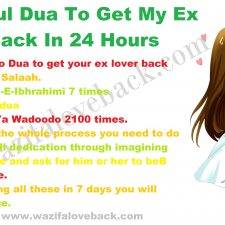 Powerful Dua To Get My Ex Lover Back In 24 Hours