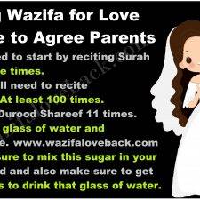 Wazifa for Love Marriage to Agree Parents